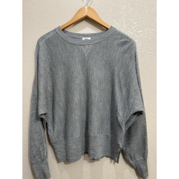 Vince Grey Knit Dolan Sleeve Sweater Size A - Picture 1 of 4